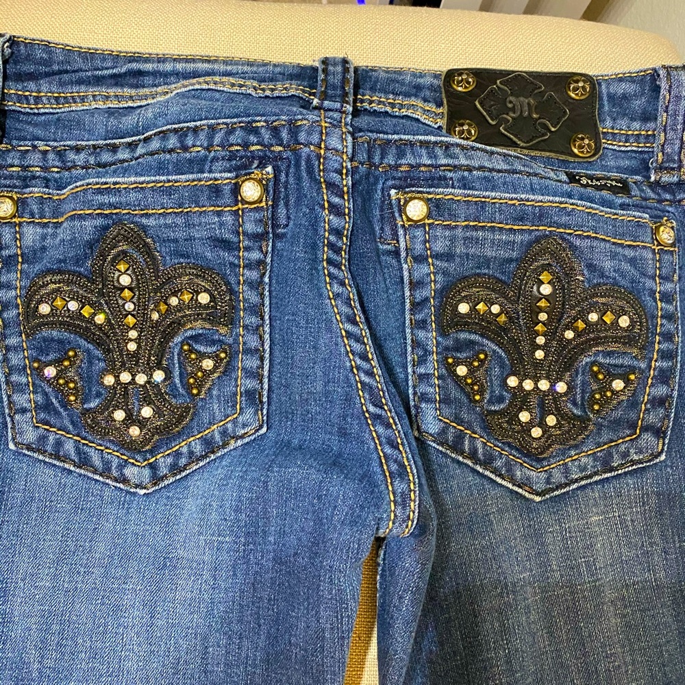🛍💝💯✅➡️ Used Miss Me Jeans size 28 - Picture 3 of 12